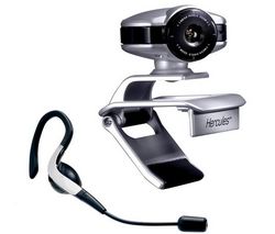 HERCULES Webcam Dualpix HD + Krabicka 20 handriciek na monitor TFT