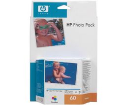 HP Sada atramentová náplň N°57 - Azúrová, Purpurová, Žltá + Papier Foto Premium lesklý - 10x15 cm - 60 listov