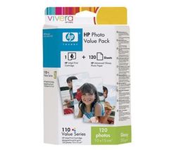 HP Sada náplň N°110 - Farba + Foto papier - 10x15 cm - 140 listov