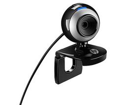 HP Webkamera HP Pro AU165AA + Hub USB Plus 4 Porty USB 2.0 Mac/PC - hnedý