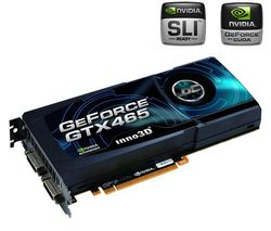 INNO 3D GeForce GTX 465 - 1 GB GDDR5 - PCI-Express 2.0 (N465-1DDN-D5DW)