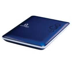 IOMEGA Prenosný externý pevný disk eGo Portable s Protection Suite 500 GB - tmavo modrý