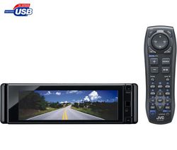 JVC Autorádio DVD/USB/MP3 KD-AVX55 + Sada proti defektu pre auto