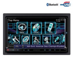 KENWOOD Multimediálne autorádio GPS DVD/DivX USB/Bluetooth DNX9260BT