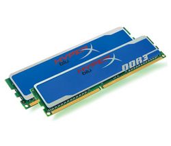 KINGSTON Pamäť PC HyperX blu 2 x 1 GB DDR3-1333 PC3-10600 CL9 (KHX1333C9D3B1K2/2G)