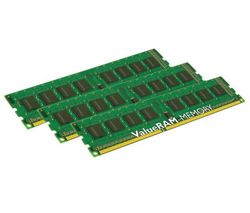 KINGSTON Pamäť PC ValueRAM Triple Channel 3 x 1 GB DDR3-1333 PC3-10666 CL9 + Radiátor pre operačnú pamäť DDR/SDRAM (AK-171) + Termická hmota Artic Silver 5 - striekačka 3,5 g