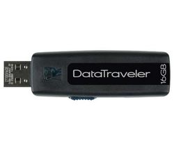 KINGSTON USB kľúč 16 GB DataTraveler 100 USB 2.0 - čierny + MediaGate HD