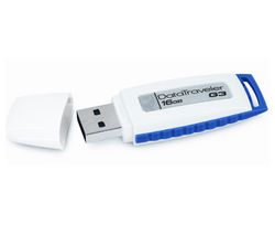 KINGSTON USB kľúč DataTraveler I G3 16 GB biely/modrý