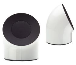 LACIE Reproduktory 2.0 USB Speakers - Design by Neil Poulton + Zásobník 100 navlhčených utierok + Čistiaca pena pre obrazovky a klávesnice 150 ml
