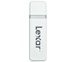 LEXAR Flash disk USB 2.0 Jumpdrive VE 4 GB - biely  + Zásobník 100 navlhčených utierok