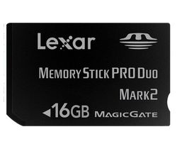 LEXAR Pamäťová karta Memory Stick PRO Duo - Premium 16 GB