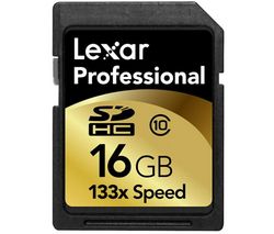 LEXAR Pamäťová karta SDHC 16 Go 133x Professional