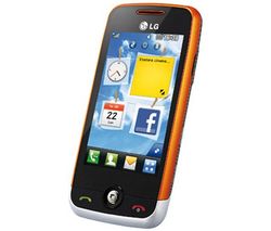 LG GS290 Cookie Fresh biely/oranžový  + Sada bluetooth hands-free do auta BCK08B + Pamäťová karta Micro SD HC 4 GB + adaptér SD + Univerzálna nabíjačka Premium