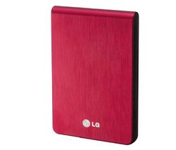 LG Prenosný externý pevný disk XD3 500 GB červený