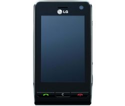 LG Viewty KU990i čierny + Puzdro Cristal pre LG KU990 + Pamäťová karta MicroSD 2 GB + adaptér SD