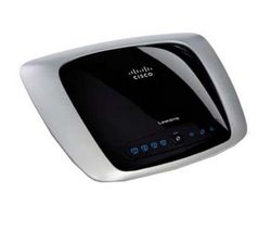 LINKSYS Router WiFi WRT160N-EW 300 Mbps - switch 4 porty + Hub 7 portov USB 2.0