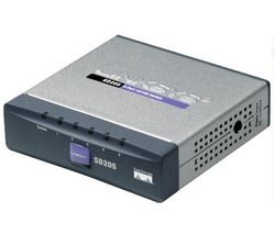 LINKSYS Switch 5 portov Ethernet 10/100 Mbps SD205 + D-Link DGE 528T - Network adapter - PCI - EN, Fast EN, Gigabit EN - 10Base-T, 100Base-TX, 1000Base-T + Karta PCI Gigabit Ethernet 10/100/1000 Mb GA311 + Kábel Ethernet RJ45  prekrížený (kategória 5