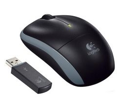 LOGITECH Bezdrôtová myš M205 - čierna  + Hub 4 porty USB 2.0 + Zásobník 100 navlhčených utierok
