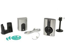 LOGITECH Indoor Add-On Security Camera - pre Indoor Video Security Master System + Zásobník 100 navlhčených utierok + Náplň 100 vlhkých vreckoviek