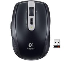 LOGITECH Laserová myš Anywhere Mouse MX + Hub USB 4 porty UH-10 + Náplň 100 vlhkých vreckoviek