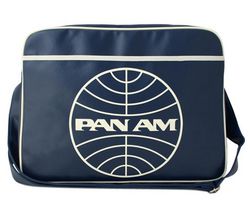 LOGOSHIRT Pan Am Globe Taška cez plece 29cm Navy