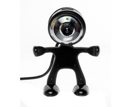 MAD-X Webcam Poppies Collection - čierna  + Hub 4 porty USB 2.0