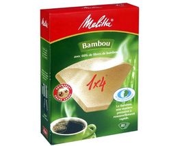 MELITTA Filter na kávu 1x4 Bambou - 80 filtrov