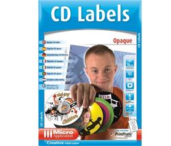 MICRO APPLICATION Etikety na CD A4 - 100 kusov
