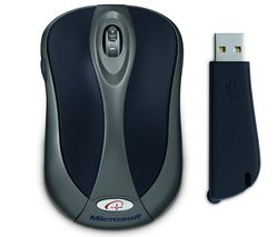 MICROSOFT Bezdrôtová myš Wireless Notebook Optical Mouse 4000 + Zásobník 100 navlhčených utierok + Čistiaci stlačený plyn viacpozičný 252 ml + Náplň 100 vlhkých vreckoviek