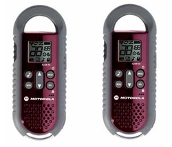 MOTOROLA Vysielačka Motorola T5 červená  + Nabíjačka 8H LR6 (AA) + LR035 (AAA) V002 + 4 Batérie NiMH LR6 (AA) 2600 mAh