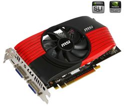 MSI GeForce GTS 450 - 1 GB GDDR5 - PCI-Express 2.0 (N450GTS-M2D1GD5/OC)