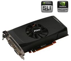 MSI GeForce GTX 460 - 768 MB GDDR5 - PCI-Express 2.0 (N460GTX-M2D768D5)