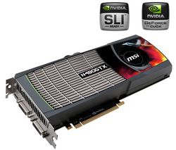 MSI GeForce GTX 480 - 1536 Mo GDDR5 - PCI-Express 2.0 (N480GTX-M2D15) + Kábel HDMI samec / HMDI samec - 2 m (MC380-2M) + Adaptér HDMI samica / DVI-D samec CG-281HQ - pozlátená koncovka
