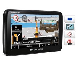 NAVIGON GPS 7310 Európa + Alarm XRay-XR1