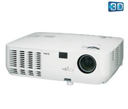 NEC NP210 3D Ready Video Projector + Premietacie plátno 16:9 - manuálne -  92