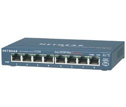 NETGEAR Switch Ethernet 8 portov 10/100 Mb FS108