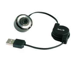 NGS Webkamera NETCam 300 + Flex Hub 4 porty USB 2.0 + Kábel USB 2.0 A samec/samica - 5 m (MC922AMF-5M)