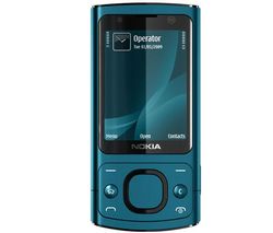 NOKIA 6700 slide - modrý + Slúchadlo Bluetooth WEP 350 čierne + Pamäťová karta microSD 4 GB