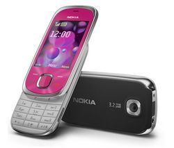 NOKIA 7230 ružový  + Pamäťová karta microSD 4 GB