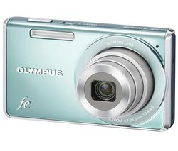 OLYMPUS FE-5030 modrý + Pamäťová karta SDHC 8 GB