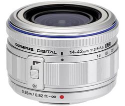 OLYMPUS Objektív zoom Zuiko Digital ED 14-42mm f/3,5-5,6 strieborný
