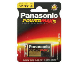 PANASONIC Baterka Power Max 3 6LR61 (9V) - 12 balení