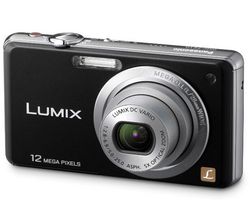PANASONIC Lumix  DMC-FS10 - čierny + Púzdro Pix Compact + Pamäťová karta SD 2 GB + Čítačka kariet 1000 & 1 USB 2.0