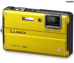 PANASONIC Lumix  DMC-FT2 žltý + Púzdro Pix Compact + Pamäťová karta SDHC 8 GB + Batéria DMW-BCF10 + Čítačka kariet 1000 & 1 USB 2.0