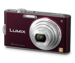PANASONIC Lumix  DMC-FX66 fialový + Puzdro Pix Ultra Compact + Pamäťová karta SDHC 8 GB