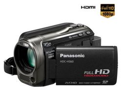 PANASONIC Videokamera HDC-HS60 + Brašna + Pamäťová karta SD 2 GB