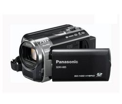 PANASONIC Videokamera SDR-H85 - čierna + Ľahký statív Trepix
