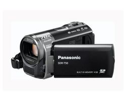 PANASONIC Videokamera SDR-T50 - čierna + Pamäťová karta SDHC 4 GB