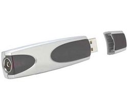 PCTV SYSTEM USB kľúč PCTV Dual DVB-T Diversity Stick Solo + Čistiaca pena pre obrazovky a klávesnice 150 ml