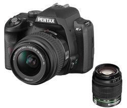 PENTAX K-r čierna + objektív DAL 18-55 mm + objektív DAL 55-200 mm